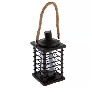 NWT Glass Lantern Table Torch